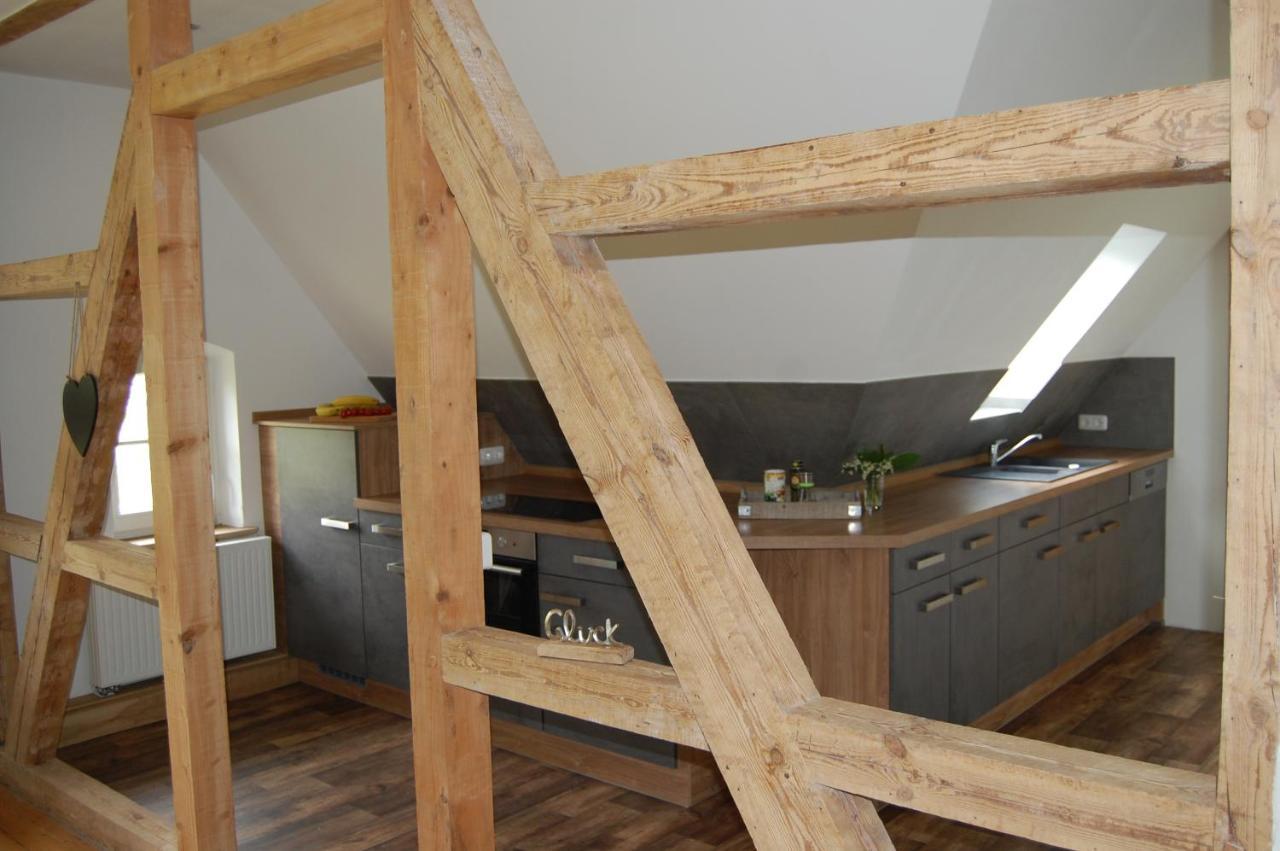 Ferienwohnung Ehemalige Revierfoersterei "Uns Luett" Kuhstorf Buitenkant foto